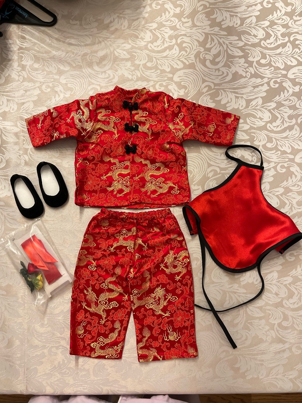 *Mint Condition* Chinese New Year Pleasant Company American Girl doll clothes